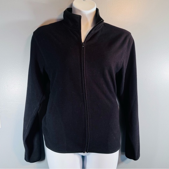 LogoAthletic by Reebok Black Full-Zip Fleece Jacket – XX-Large - Picture 4 of 13